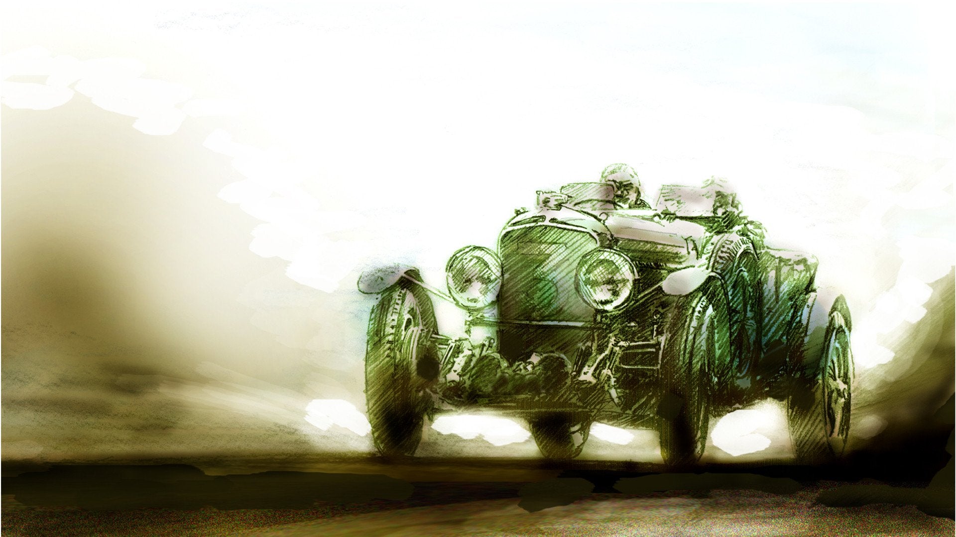 The Blower.  Pencil and digital paint.  Study through drawing allows the final art work to flow naturally.