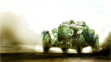 The Blower.  Pencil and digital paint.  Study through drawing allows the final art work to flow naturally.